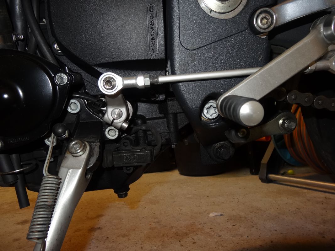 Schaltstange Alu 170mm